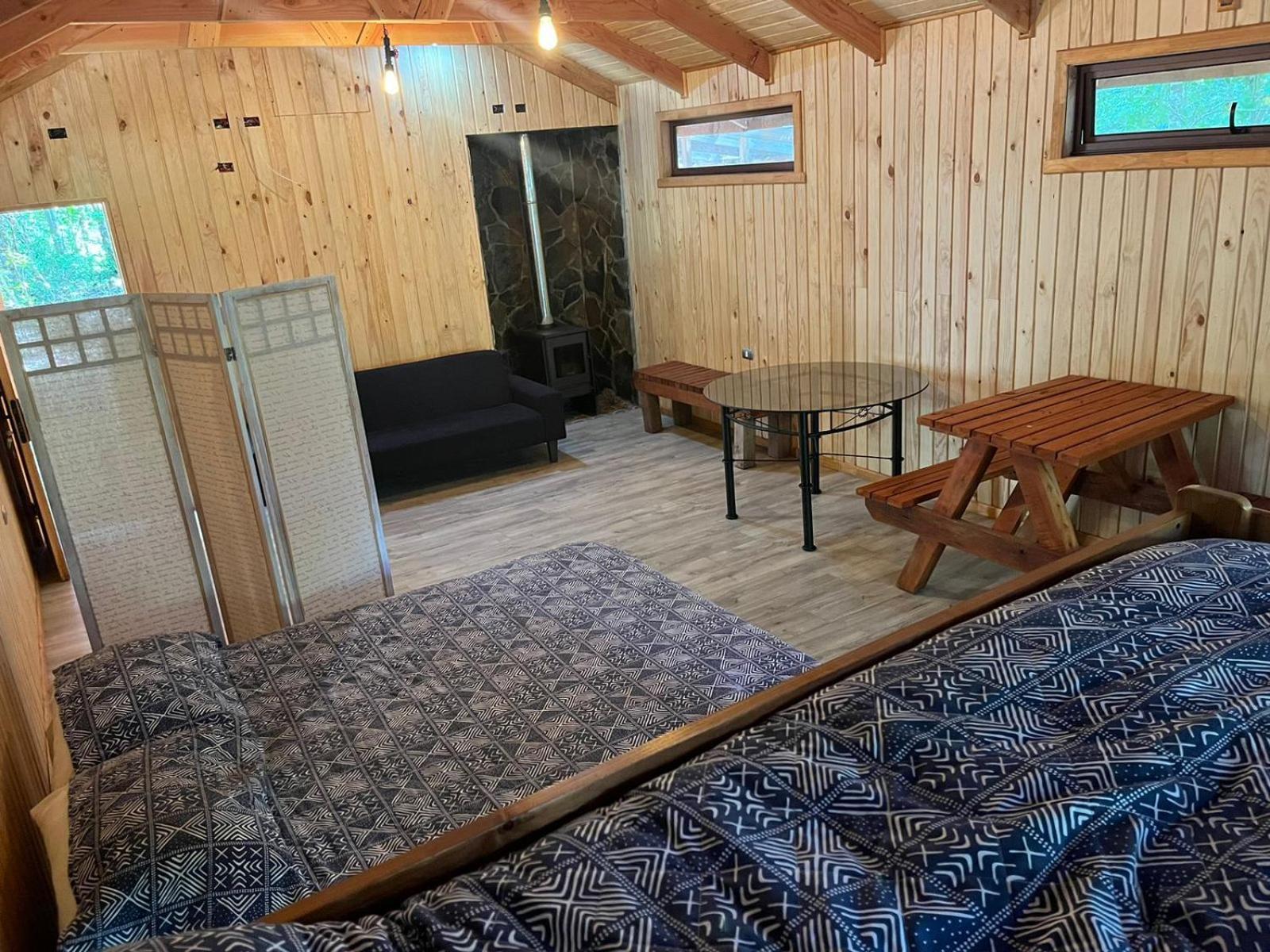 Llaima Camp Villa Curacautin Exterior photo
